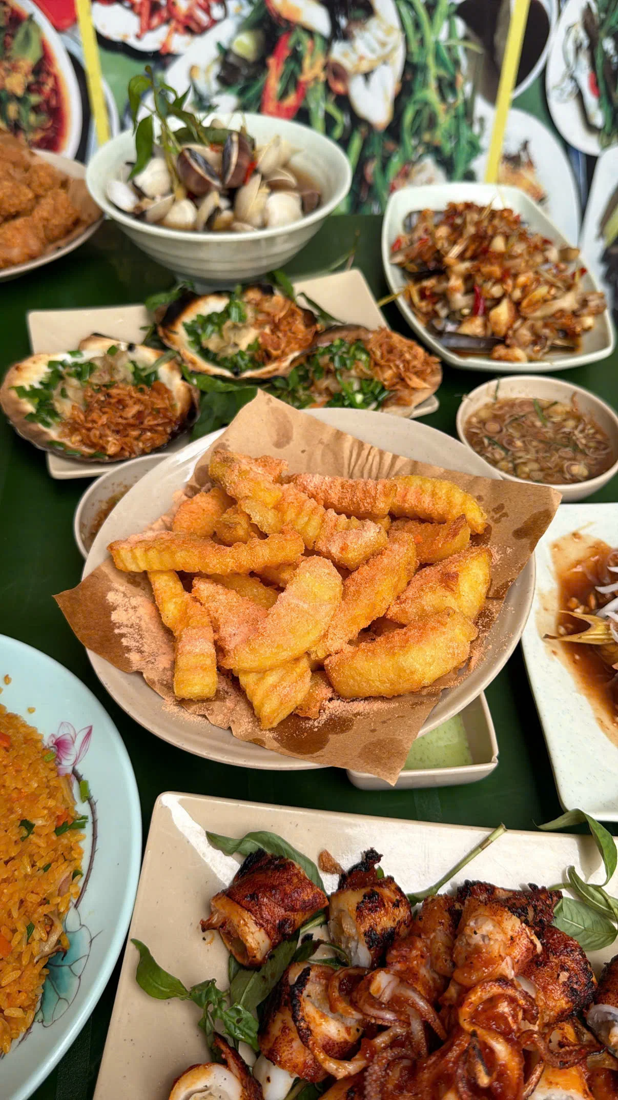 Khoai tây chiên lắc phomai